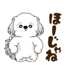シーズー犬 2025 「広島弁」（個別スタンプ：3）
