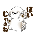 シーズー犬 2025 「広島弁」（個別スタンプ：36）