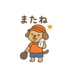 『いっしょに過ごそ』ピックルボール（個別スタンプ：17）