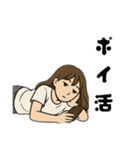 シンプル大人引きこもりママですが何か（個別スタンプ：10）