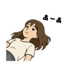 シンプル大人引きこもりママですが何か（個別スタンプ：24）