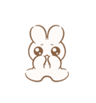♪ちょっと変なうさぎスタンプ♪（個別スタンプ：4）