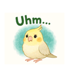 賑やかなインコの日常（個別スタンプ：11）
