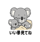 ほっこりコアラの日常スタンプ（個別スタンプ：27）