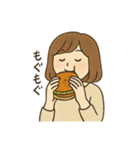 食べるの大好き女子の日常会話スタンプ（個別スタンプ：11）