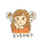 食べるの大好き女子の日常会話スタンプ（個別スタンプ：19）