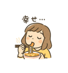 食べるの大好き女子の日常会話スタンプ（個別スタンプ：23）