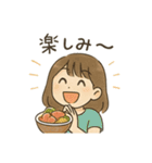 食べるの大好き女子の日常会話スタンプ（個別スタンプ：28）