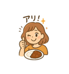 食べるの大好き女子の日常会話スタンプ（個別スタンプ：31）