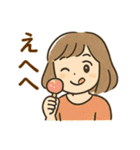 食べるの大好き女子の日常会話スタンプ（個別スタンプ：37）