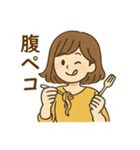 食べるの大好き女子の日常会話スタンプ（個別スタンプ：39）