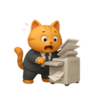 【爆笑】3Dサラリーマン猫＠社会人（個別スタンプ：37）