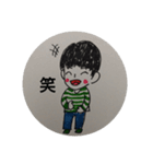 孫のお世話は大変（個別スタンプ：12）