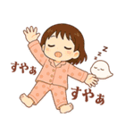 女の子と小鳥 可愛らしく喜怒哀楽（個別スタンプ：27）