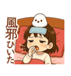 女の子と小鳥 可愛らしく喜怒哀楽（個別スタンプ：28）