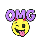 オーマイガー！！OMG！！（個別スタンプ：4）