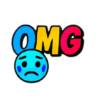 オーマイガー！！OMG！！（個別スタンプ：16）