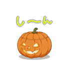 ハロウィン 魔女っこちゃん（個別スタンプ：16）