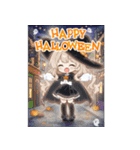 ハロウィン 魔女っこちゃん（個別スタンプ：29）