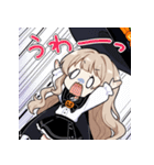 ハロウィン 魔女っこちゃん（個別スタンプ：35）