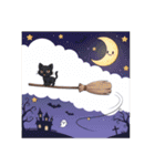 ハロウィン 魔女っこちゃん（個別スタンプ：38）