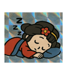 キラきら花魁の粋なひと言@SFW（個別スタンプ：1）