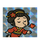 キラきら花魁の粋なひと言@SFW（個別スタンプ：2）