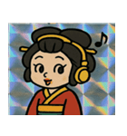 キラきら花魁の粋なひと言@SFW（個別スタンプ：24）