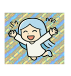 ホロきら雪女のつめたい誘惑@SFW（個別スタンプ：7）