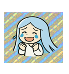 ホロきら雪女のつめたい誘惑@SFW（個別スタンプ：10）