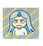 ホロきら雪女のつめたい誘惑@SFW（個別スタンプ：11）
