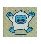 ホロもこ雪男のひやっと登場@SFW（個別スタンプ：1）