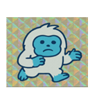 ホロもこ雪男のひやっと登場@SFW（個別スタンプ：2）