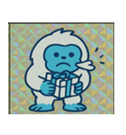 ホロもこ雪男のひやっと登場@SFW（個別スタンプ：7）