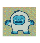 ホロもこ雪男のひやっと登場@SFW（個別スタンプ：9）
