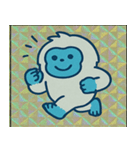 ホロもこ雪男のひやっと登場@SFW（個別スタンプ：13）