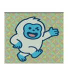 ホロもこ雪男のひやっと登場@SFW（個別スタンプ：15）