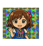 アイドルたちのまぶしすぎる日々@SFW（個別スタンプ：1）