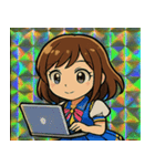 アイドルたちのまぶしすぎる日々@SFW（個別スタンプ：2）