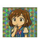 アイドルたちのまぶしすぎる日々@SFW（個別スタンプ：11）
