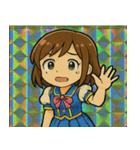 アイドルたちのまぶしすぎる日々@SFW（個別スタンプ：16）