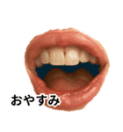 ⚫おしゃべりな口で日常会話 (ウザイ/キモイ（個別スタンプ：25）