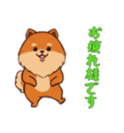 [お疲れ様です専用]ポメラニアン1（個別スタンプ：6）