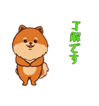 [了解です専用]ポメラニアン1（個別スタンプ：5）
