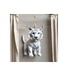 ホワイトタイガーの新日常11（個別スタンプ：6）