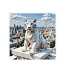 ホワイトタイガーの新日常11（個別スタンプ：7）