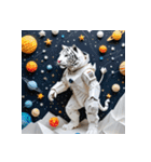 ホワイトタイガーの新日常11（個別スタンプ：8）