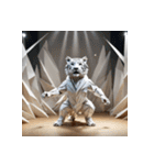 ホワイトタイガーの新日常11（個別スタンプ：10）