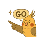 頑張れオカメインコ（個別スタンプ：3）
