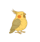 頑張れオカメインコ（個別スタンプ：28）
